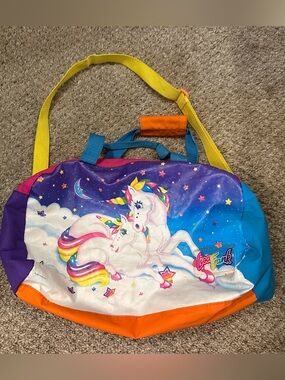 RARE Vintage 90s Lisa Frank Unicorns Bag